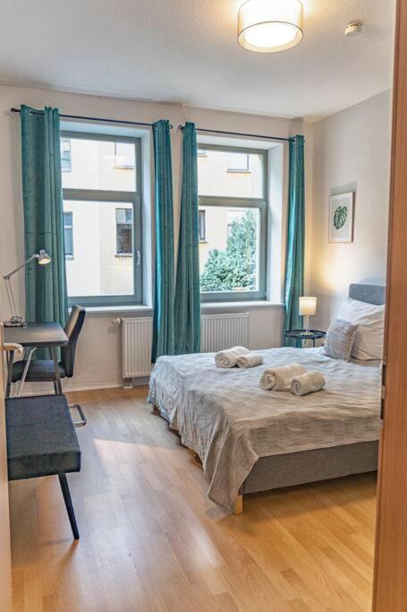 דירות מגדבורג Blue Chili 23 - Modern, Zentral, Mit Balkon מראה חיצוני תמונה
